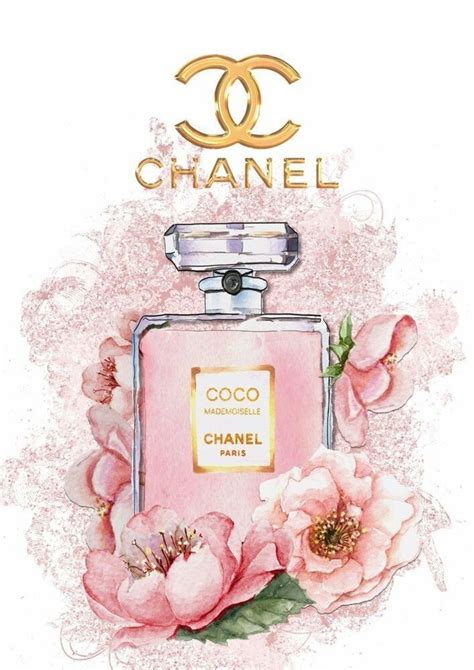 chanel illustration perfume|chanel printable pictures.